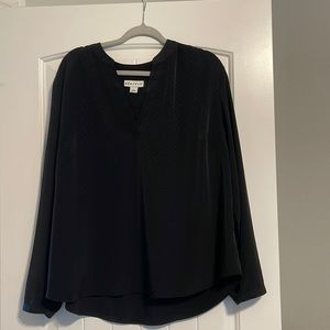 Ava & Viv black blouse 1X